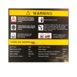 موتور برق بنزینی راتو ۱۰ کیلووات مدل R16500DWHB استارتی