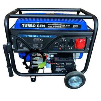 موتور برق توربوژن سه فاز 10 کیلووات مدل G18000E3 ریموت دار