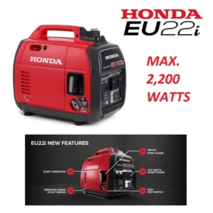 موتور برق بنزینی هوندا مدل EU22i – قدرت، کیفیت و اعتماد در یک دستگاه 🌟🔌