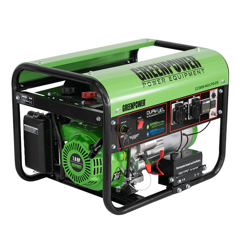 موتور برق گازسوز CC3000-NG/LPG 