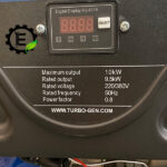 موتور برق توربوژن سه فاز 10 کیلووات مدل G18000E3 ریموت دار