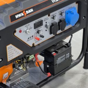 موتور برق 7.2 کیلووات هواسدان H9000D-G  بنزینی + استارتی