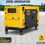 موتور برق 10 کیلووات سایلنت ورما گازوییلی سه فاز مدل VM130000T3