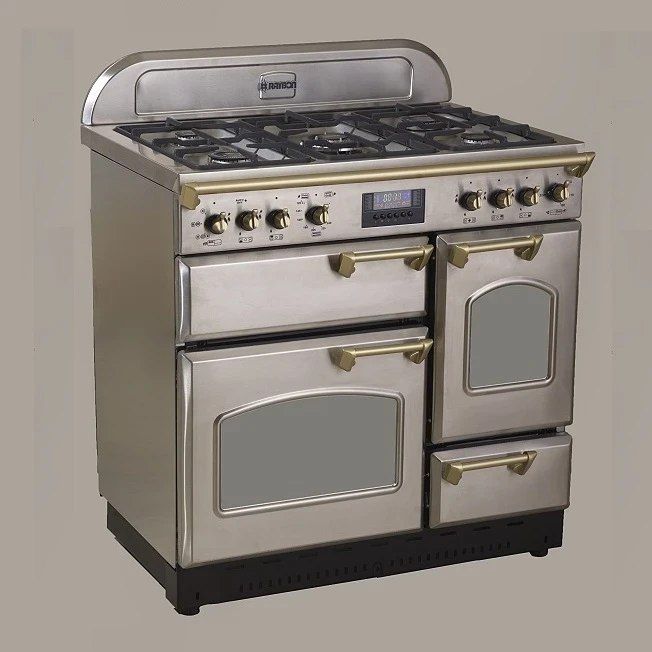 اجاق گاز تاکنوگاز مدل FR-6931-SS-GOLD طرح فر