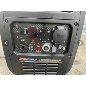 موتور برق سایلنت یوروپاور مدل EP9700S-INV-EW | ریموت استارت، برق ثابت، کم‌صدا