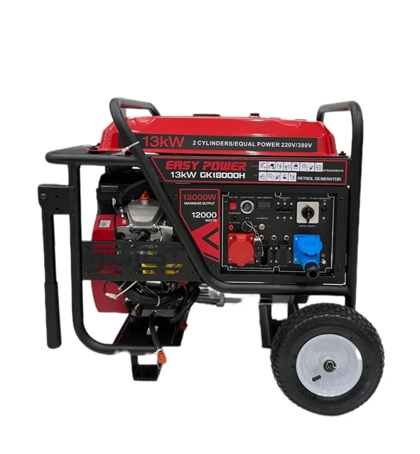 موتور برق ۱۳ کیلووات بنزینی دو سیلندر ایزی پاور مدل GK18000H
