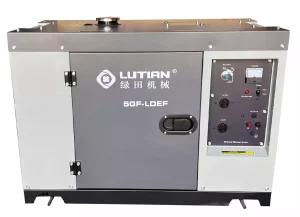 موتور برق گازوئیلی سایلنت 5 کیلووات لوتیان مدل 5GF-LDEF-1P