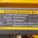 موتور برق ۳ کیلووات راتو مدل R5500DWHB+ R + ریموت دار + استارتی